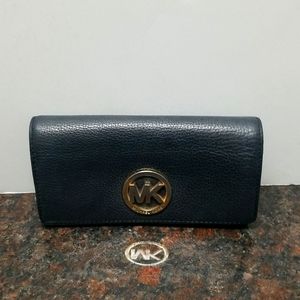 Michael Kors Black Leather Wallet